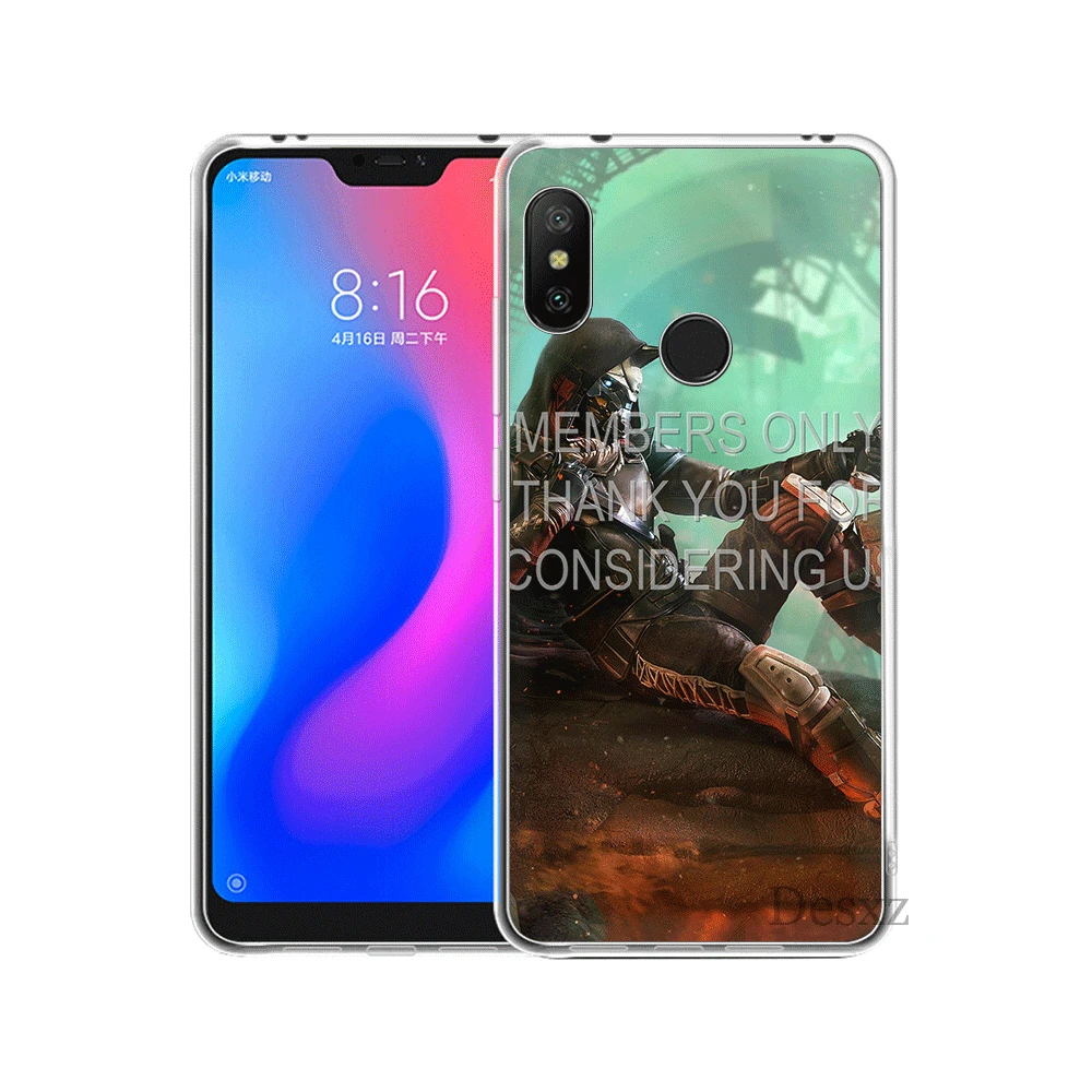 Силиконовый Мобильный чехол для телефона для Xiaomi Redmi GO 7 S2 4A 4X5 5A плюс 6 6A Pro крышка Destiny 2 - Цвет: 9