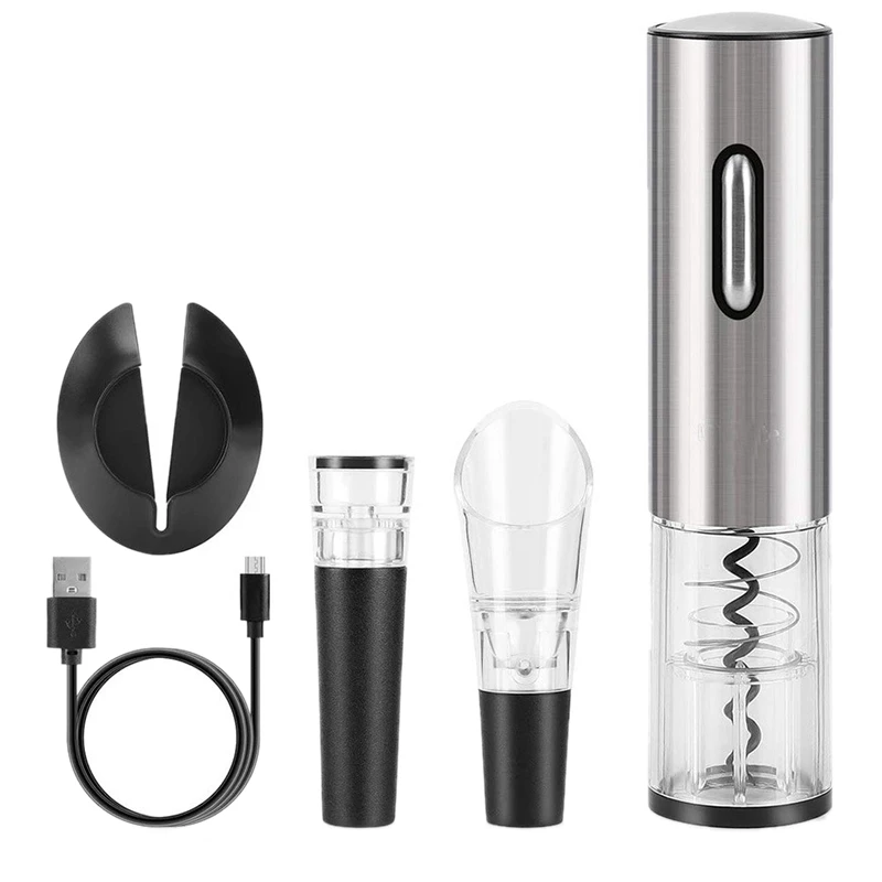 

Automatic Bottle Opener Wine Opener Electric Red Wine Corkscrew Opener Rechargeable Jar Opener Accessories Opener