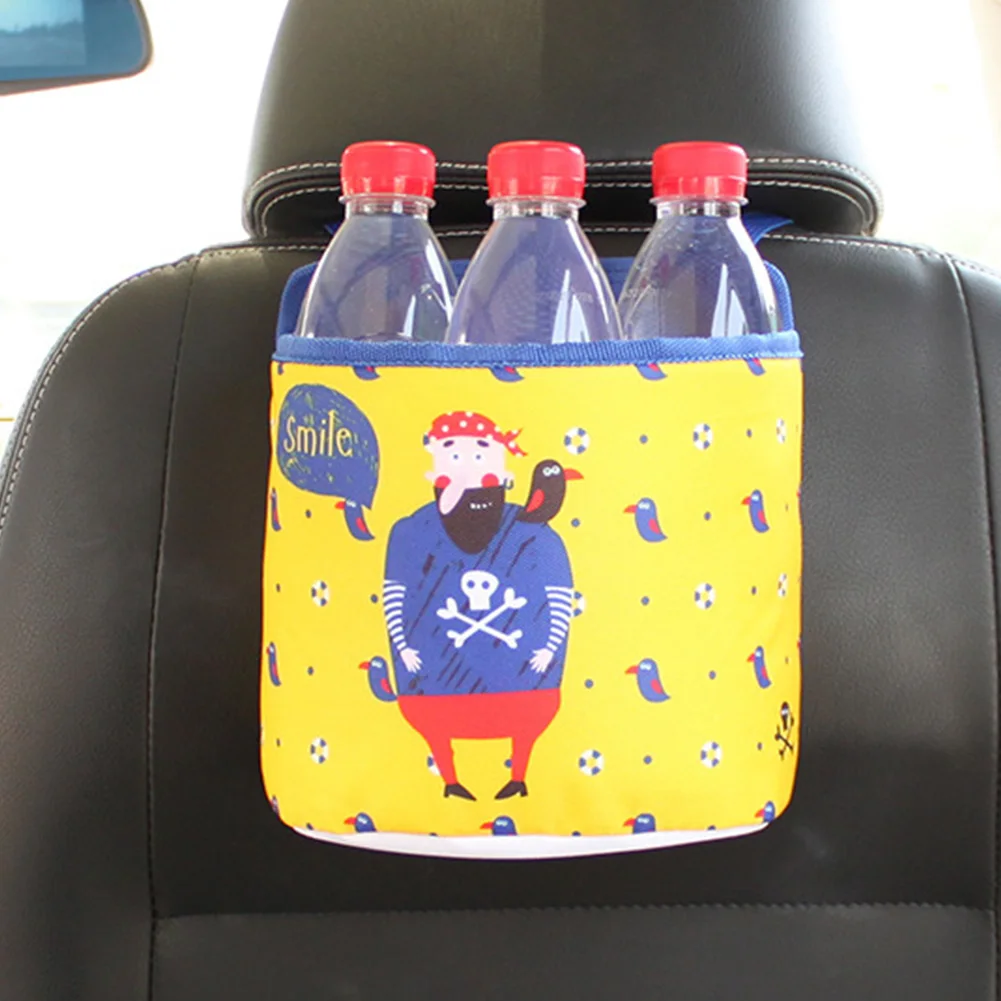 

New Car Hanging Storage Bag Multi-Function Organizer Garbage Organizer Oxford Fabric+PP+Aluminum Film Car Accessories Sale