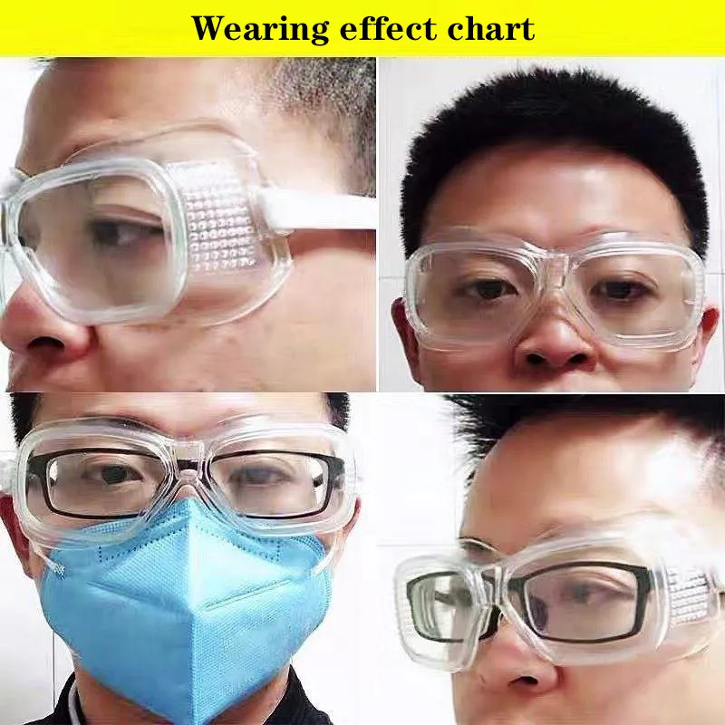 Высокое качество защитные очки ветрозащитные Анти противотуманные лабораторные