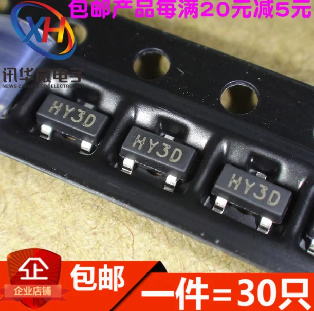 

Mxy S8050M-D SOT-23-3 PNP SMD transistor screen HY3D 100% good 10PCS/LOT
