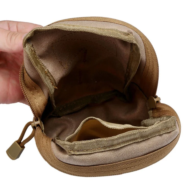 

Molle Pouch Military Tactical Waist Bag EDC Molle Tool Zipper Waist Pack Phone Case Airsoft Durable Belt Pouch Hunting Bag New