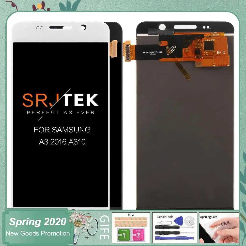 Регулятор яркости для Samsung Galaxy A3 2016 LCD A310 A310F A310H A310M дисплей дигитайзер сенсорный