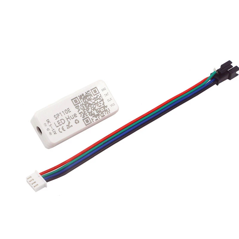 SP110E Bluetooth пиксельный светильник WS2811 WS2812B светодиодный диммер SK6812 RGB RGBW APA102 WS2801 пикселей светодиодный светильник IOS Android APP