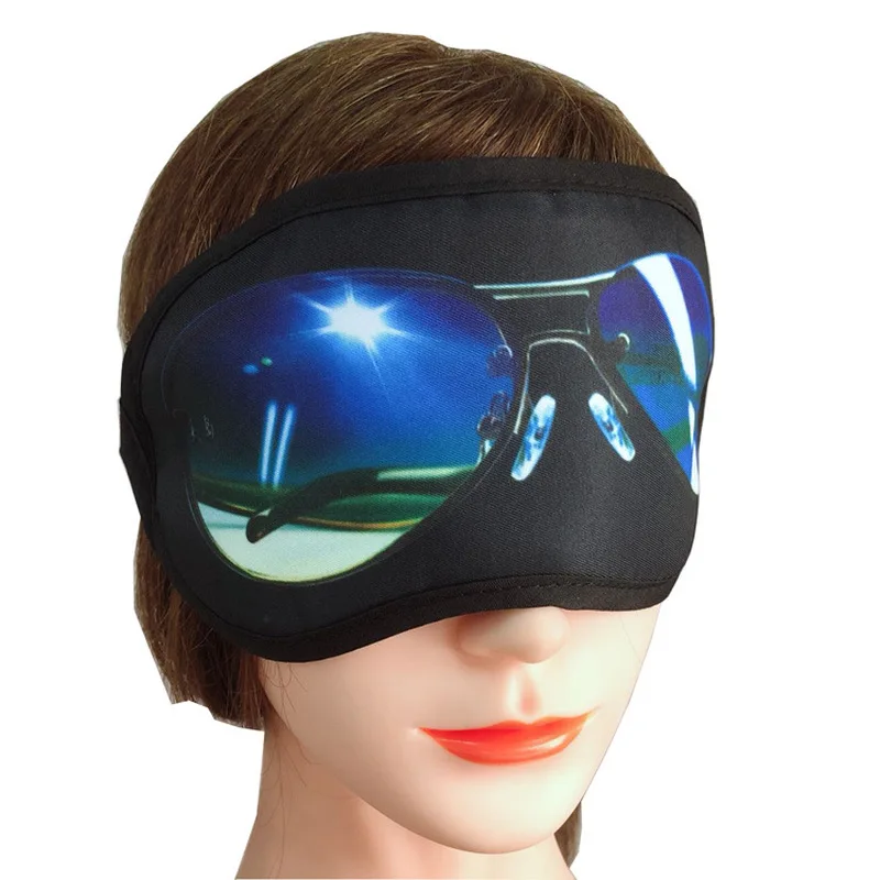 1 шт. мультяшная маска для сна на лицо милая забавная Милая повязка глаза
