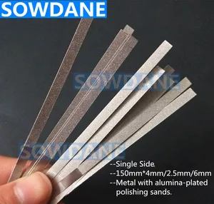 12 шт. полоски для полировки зубов и металла с одной стороной глиноземного покрытия, шлифовальная поверхность, материалы для отбеливания зубов, уход за полостью рта