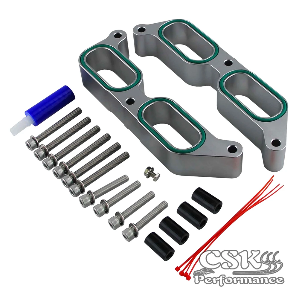 Алюминиевые проставки впускного коллектора подходят для блока питания 13-17 Subaru BRZ