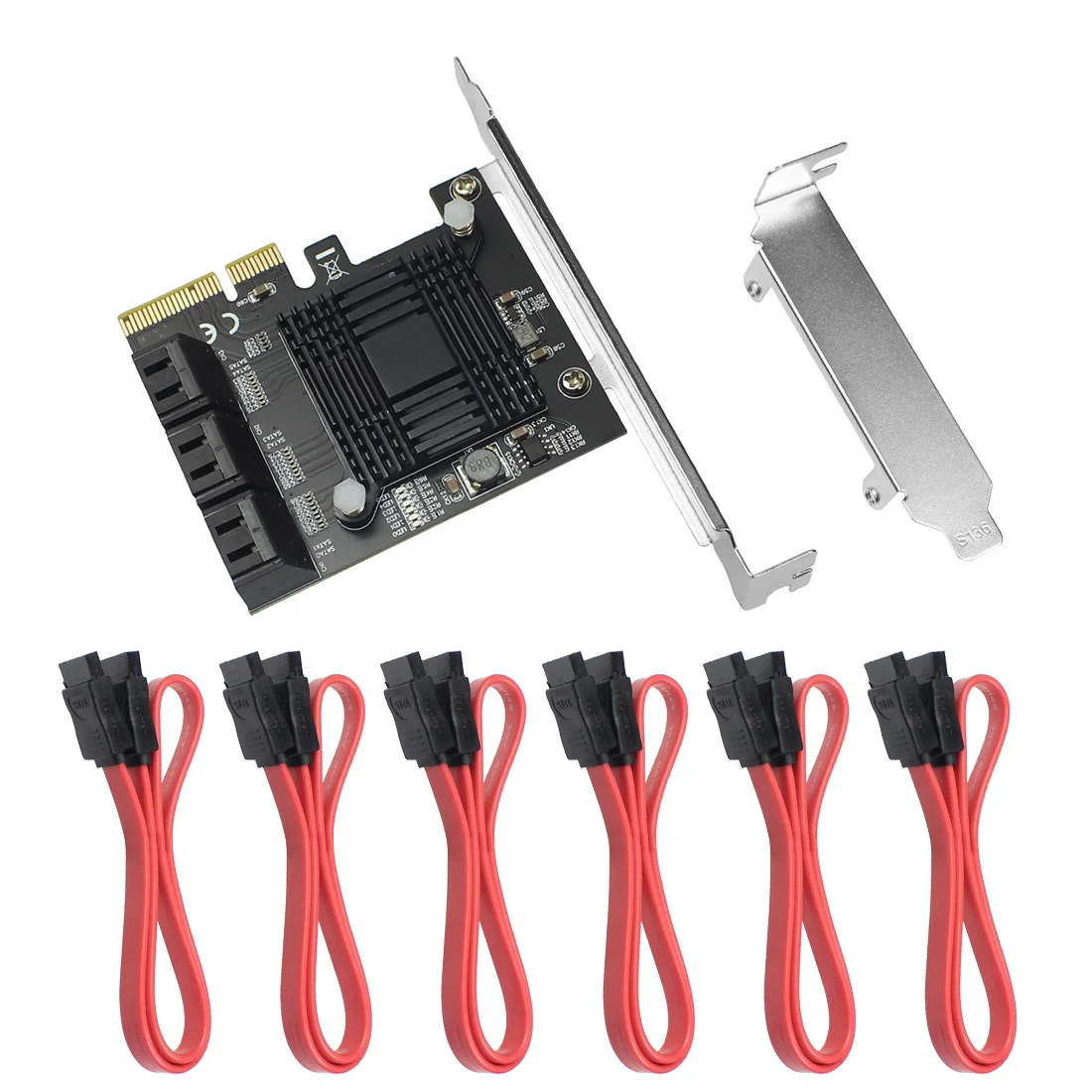 6 гбитс pcie sata 3 карты расширения до