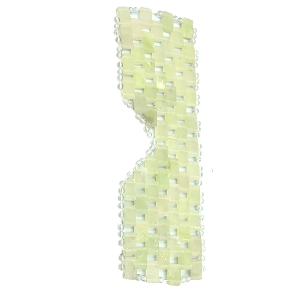 Маска для глаз из натурального нефрита массажная маска с камнями расслабления