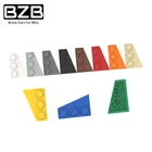 BZB MOC 43722 2x3 клиновидная пластина (правая), детали для сборки технических блоков, детские игры для мозга, Обучающие игрушки сделай сам, высокотехнологичные подарки