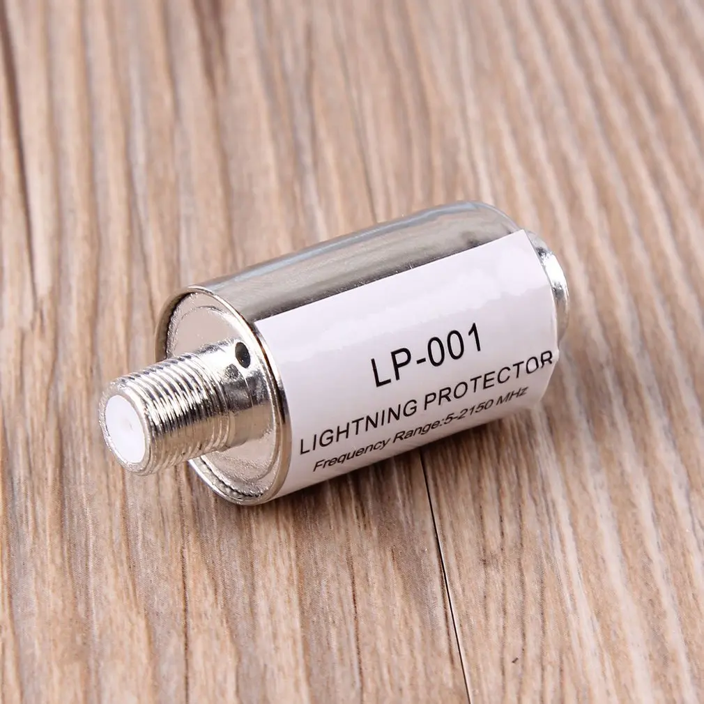 

Lighting Arrester Coaxial Satellite TV Lightning Protectors Satellite Antenna Lightning Protection 5-2150MHz