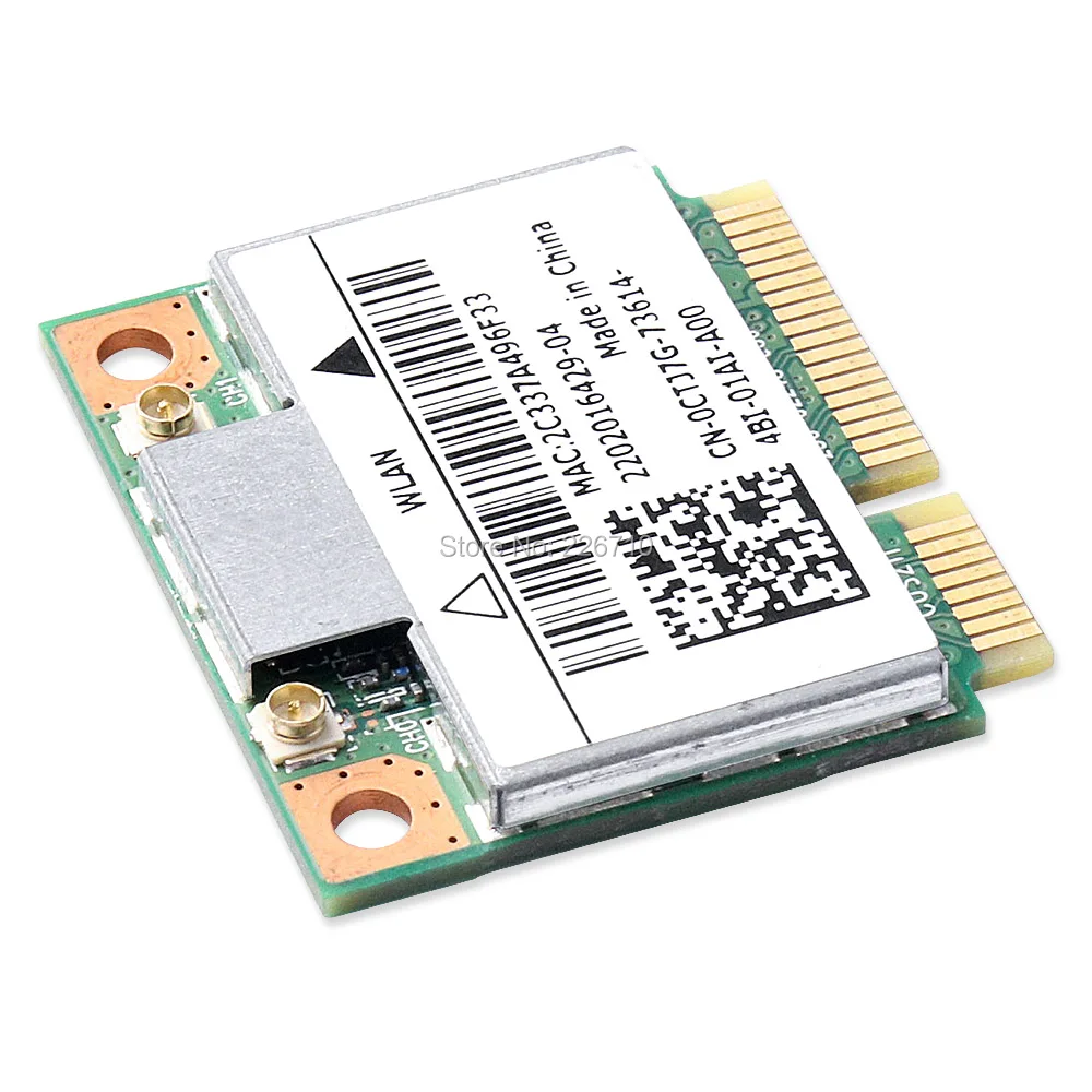 Killer N1202 AR5B22 Двухдиапазонная 802.11n 2 4/5 ГГц + BT 4 0 Беспроводная Wi-Fi карта для Bigfoot Dell 0CTJ7G