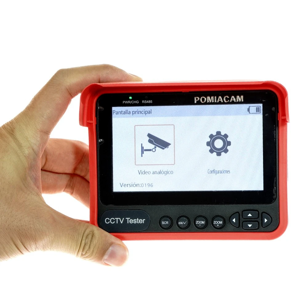 2020 NEW V70 CCTV Tester 4.3” Wrist tester monitor 5MP HD Analog support CVBS/CVI/TVI/AHD Automatic adaptation | Безопасность и