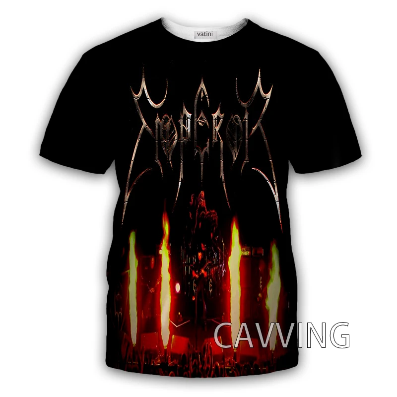 Повседневные футболки CAVVING с 3D принтом императорской группы Стильные топы в