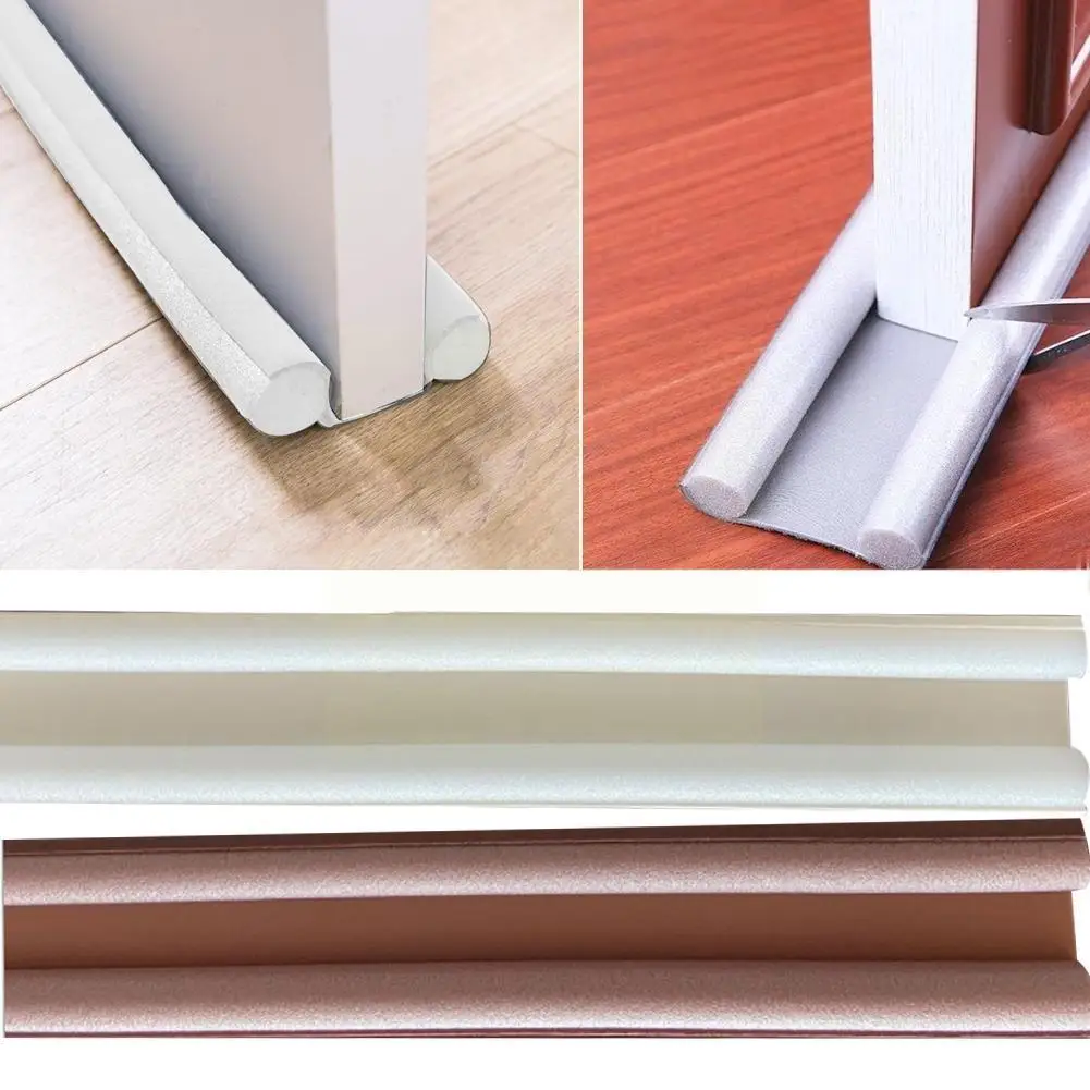 

Stopper Dust Flexible Door Noise Bottom Draft Reduction Sealing 93cm Proof Sound Under Window Strip Sealer Weatherstrip Blo J2v1
