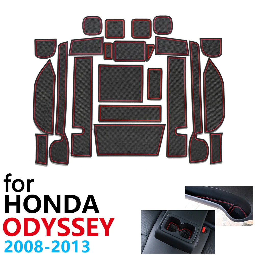 Противоскользящий резиновый коврик для чашки Honda odysley Jepan JDM Model RB3 RB4 2008 ~ 2013
