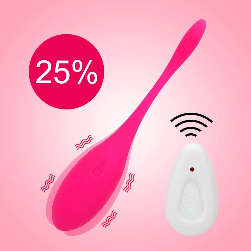 Вибратор для точки G шарик Бен ва тренажер Кегеля вагинальный шар вибрирующее