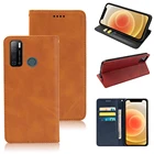 Роскошный деловой кожаный чехол для Tecno Power 4 Pro LC7 Pouvoir4 4Pro, 7 дюймов, задний флип-чехол для телефона, чехол-книжка с магнитной подставкой