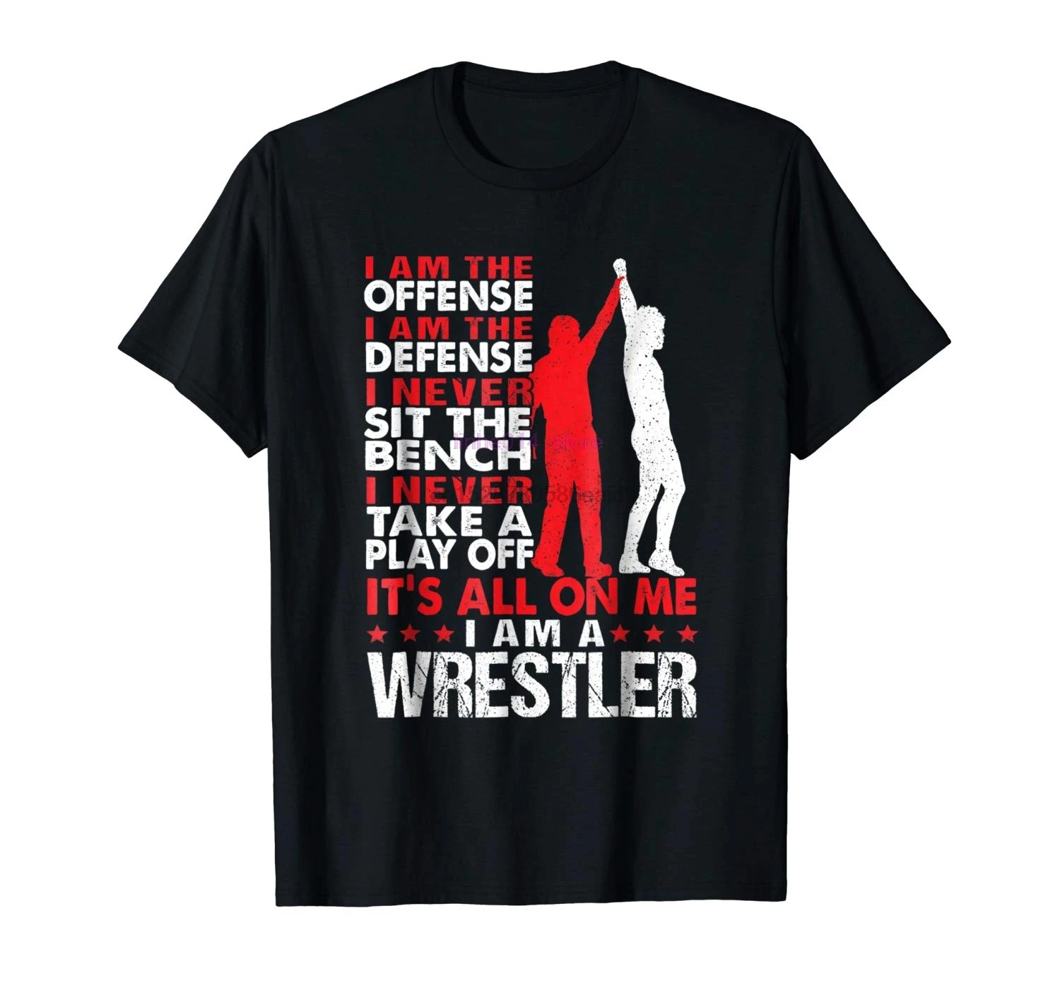 Брендовая мужская рубашка I Am A Wrestler Wrestling Милая футболка Подарок Для борца |