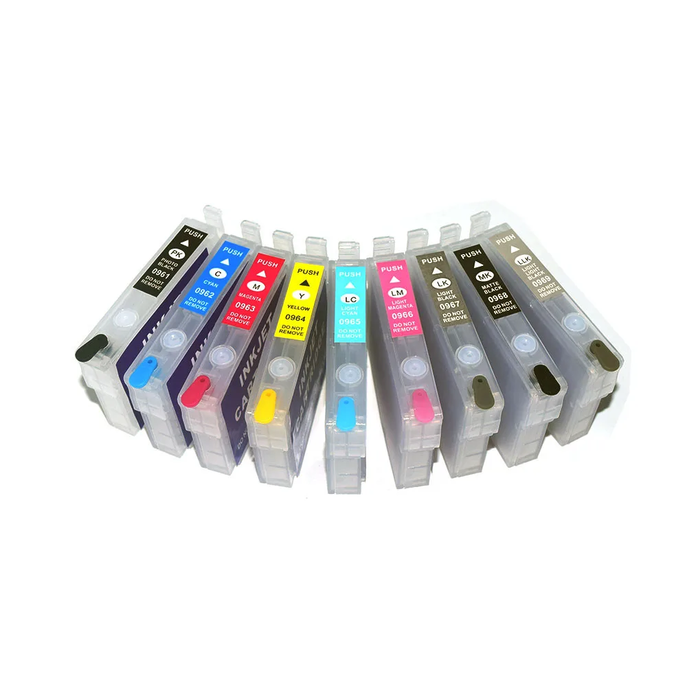 T0961 T0969 чернильный картридж для Epson Stylus photo R2880 с чипом автосброса|ink cartridge|ink cartridge for