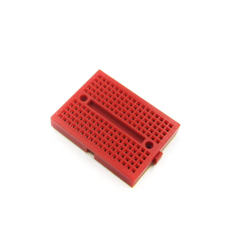 Макет красный Мини 170 Точка Solderless PCB Прототип для arduino Щит diy