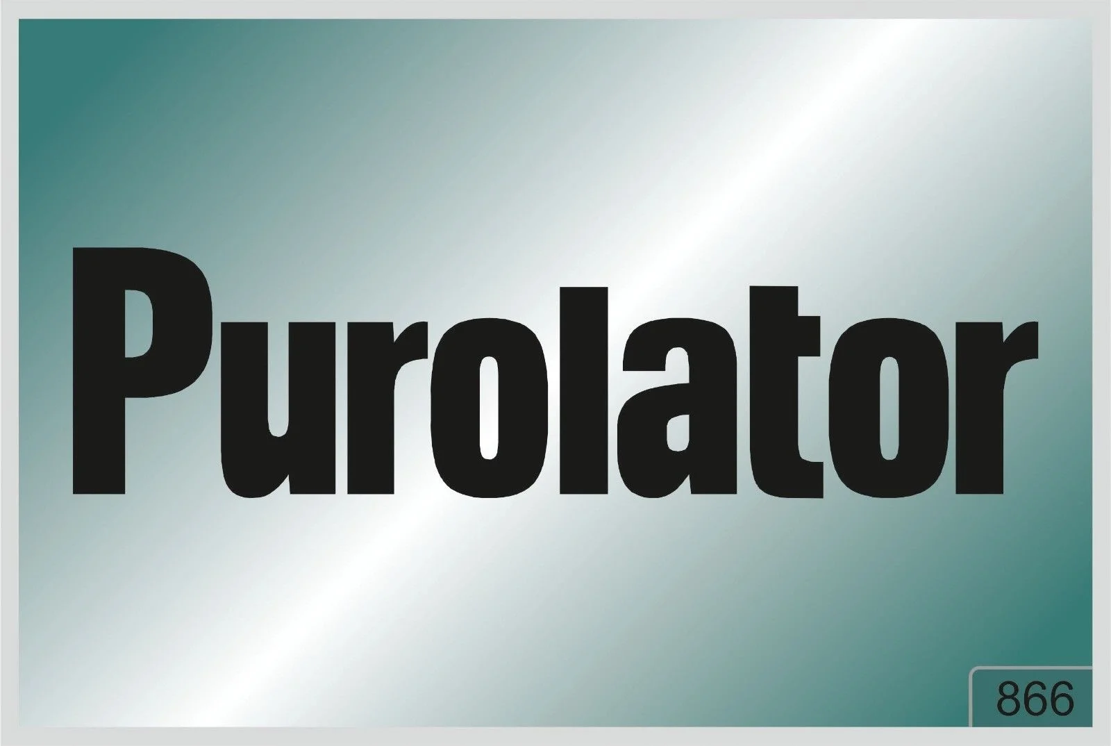 

Для PUROLATOR -2 шт. Высококачественные наклейки разных цветов 866