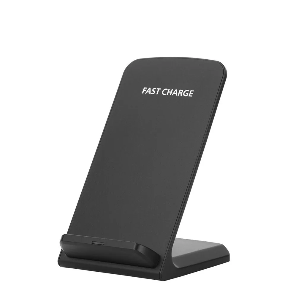 Ultra-thin mini Charging Pad Qi Wireless Fast Charger Stand Dock For Samsung Galaxy Note10/Note10+ 5G Iphone XR | Мобильные телефоны