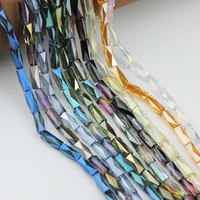 ql crystal isywaka multicolor 12 5x5mm rondelle austrian multifaceted crystal glass bead bulk gasket for jewelry making