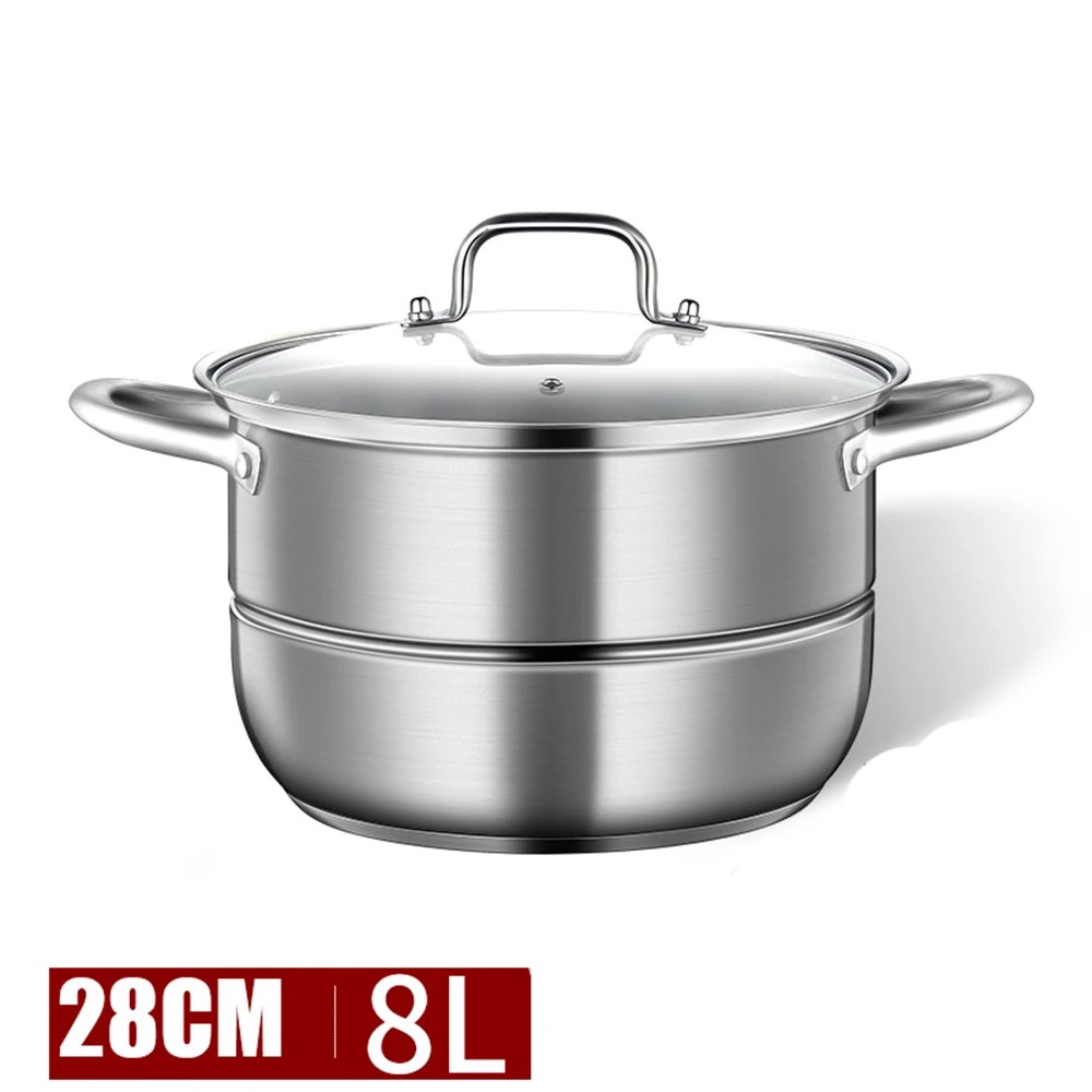 1 3 л Многофункциональный Пароварка для приготовления пищи из нержавеющей стали