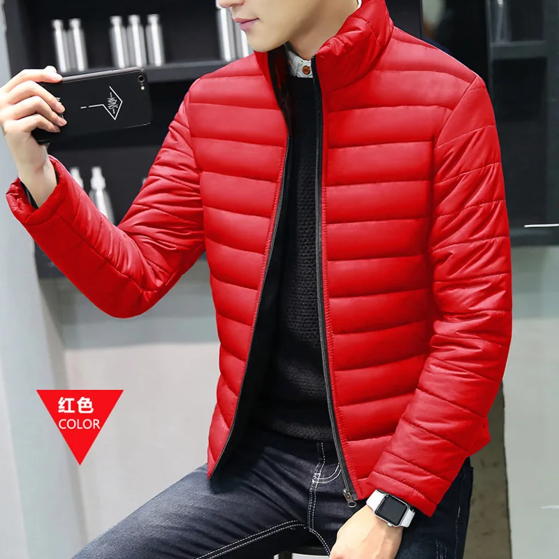 

Cotton-padded jacket men's autumn and winter new style men's thick down padded jacket plus size cotton-padded jacket
