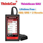 Сканер THINKCAR Thinkscan SD2 OBD2, сброс, полная система, инструмент для диагностики автомобиля, считыватель кодов, профессиональный сканер