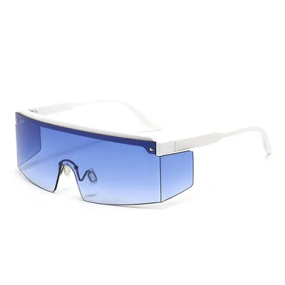 

Windproof Sunglasses For Men And Women Integrated Sunglasses Fashion Personality Colorful Europe and America 2021 The New Style