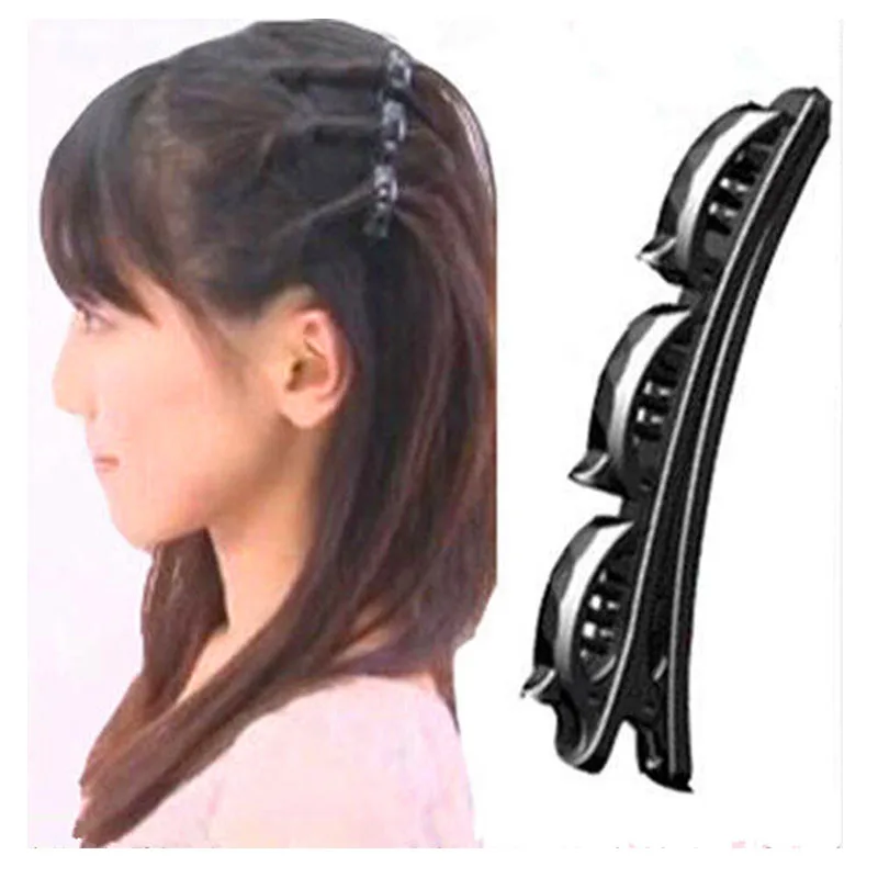 

Newest Unisex Double Bangs Hairstyle Hairpin Twist Sport Hairpin Hairbands Black Hairpin Hair Hoop Clip Barrette Drop Shipping