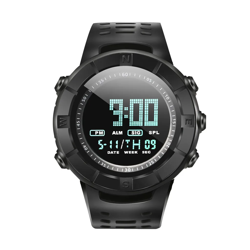 

Date Sport Men Outdoor Watch Analog LED Digital Date Alarm Waterproof Sport Quartz Wrist Watch Relogio Masculino For Gifts