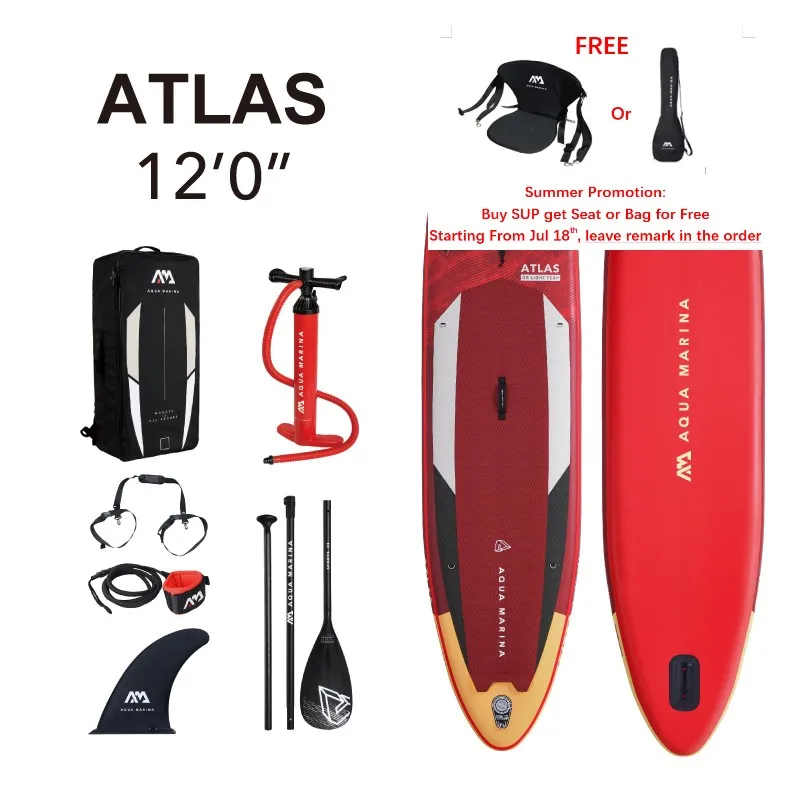 Доска SUP AQUA MARINA 2021 атласное весло для серфинга надувной водный спорт 366x86x15