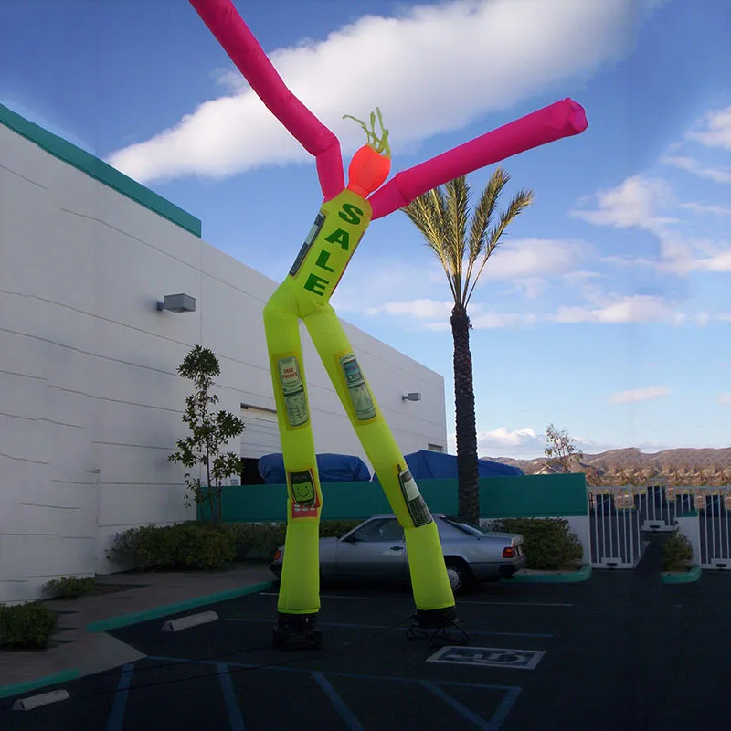 Надувные воздушные танцевальные костюмы с двумя ногами надувные рекламные