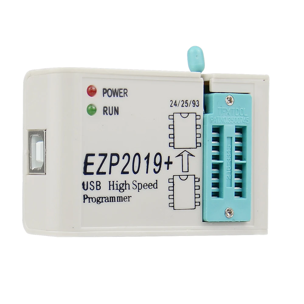 EZP2019+ высокоскоростной USB SPI программатор+ 12 адаптер SOP8 тестовый зажим sop8/16 1,8 V Адаптер Гнездо flash bois 24 25 EEPROM