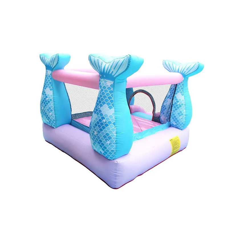 Детская Надувная игровая площадка в виде замка русалки надувной батут для