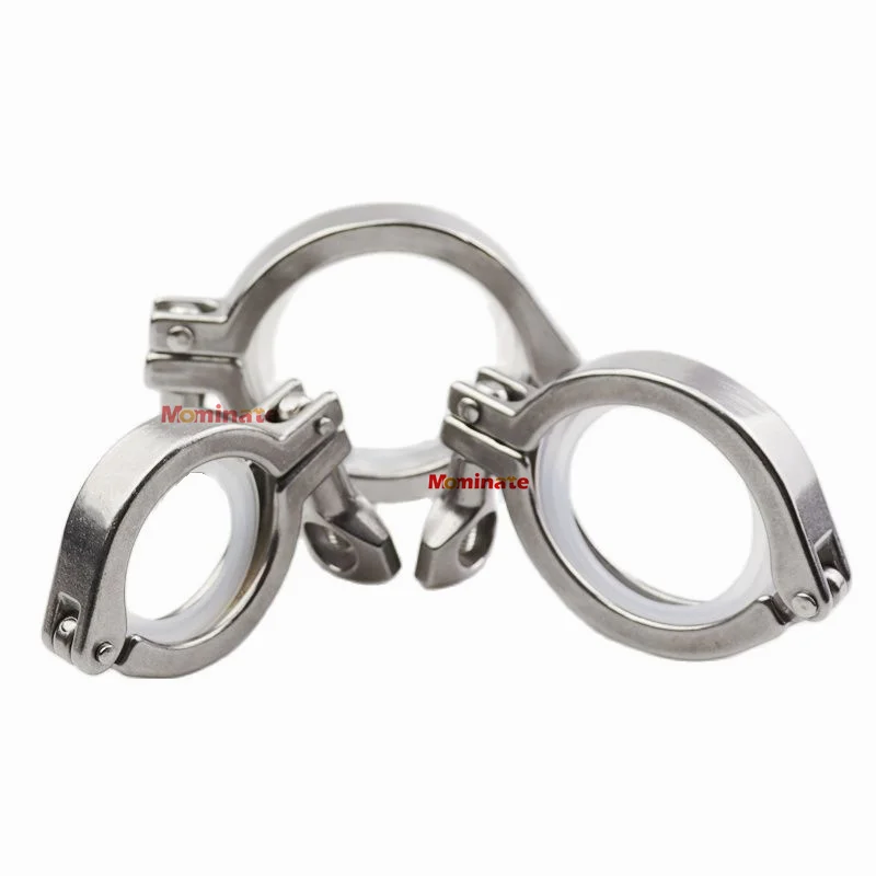 Зажим Tri Clamp 1 5 дюйма 2 3 4 из нержавеющей стали SS304 с силиконовой прокладкой фитинг