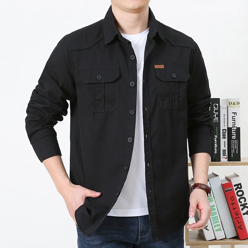 Linen Shirt For Men Clothing 2022 Fashion Men's Plaid Shirt Mens Shirts Long Sleeve Man Shirts Male Clothes Menswear