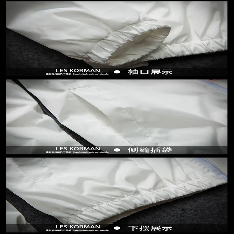 

Spring and summer new fashion casual street men's tooling clip to overcome thin sports jacket outdoor sun protection clothing