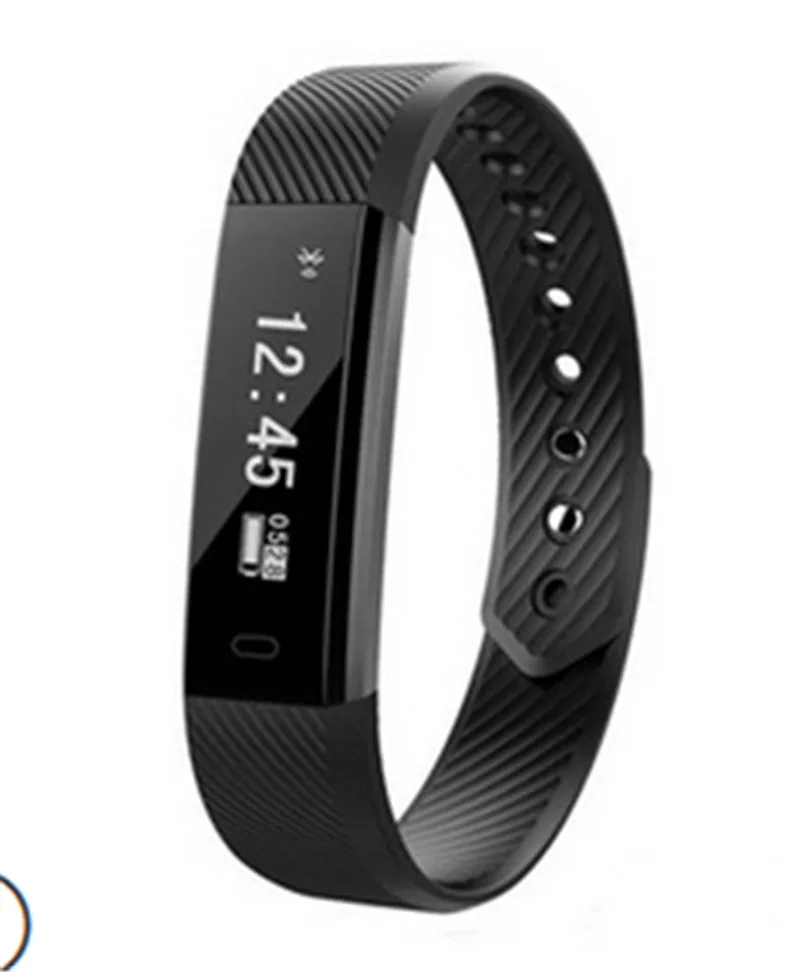 Фитнес-трекер SMART FIT BIT Bluetooth пульсометр артериальное давление часы ID115 |