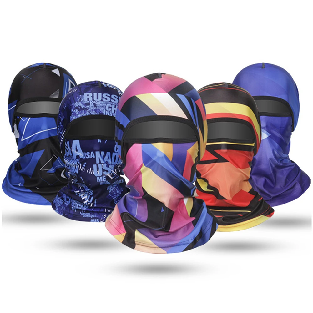 

New style protective Unisex Outdoor Cycling Anti-UV Windproof Anti UV Neck Scarf Full Face Mask Headwear Soft good elasticity