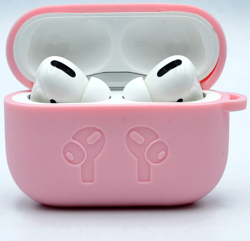 1 шт. силиконовый Bluetooth беспроводной чехол для наушников для AirPods Pro защитный чехол Аксессуары для Apple Airpods зарядная коробка