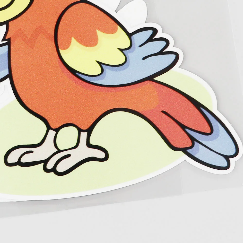 

YJZT 13CM14.1CM Birds Car Sticker Chromatic PVC Decal Accessories Window 11B-0403
