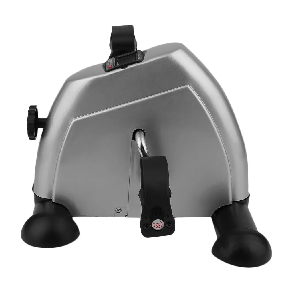 Домашний тренажер для велоспорта фитнеса мини дисплей ЖК шагомер езды на