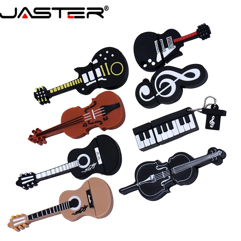 JASTER USB 2 0 8 стилей Музыкальные инструменты Модель pendrive 4 ГБ 16 32 64 флеш накопитель