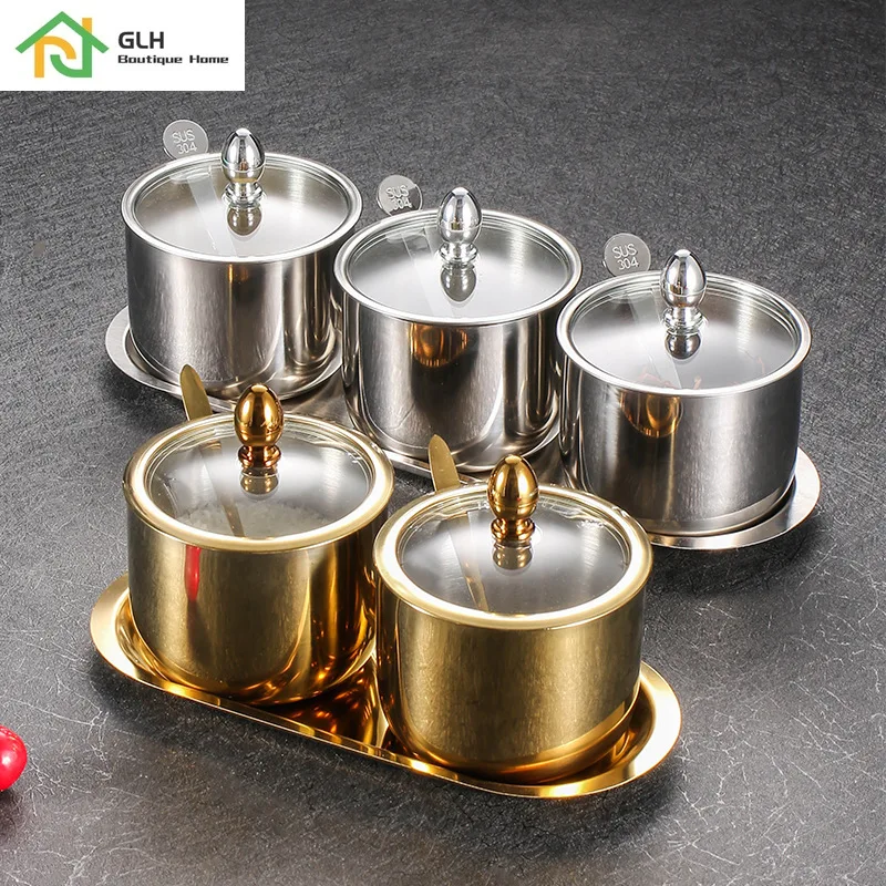 

Бак для соли и перца из нержавеющей стали, 304