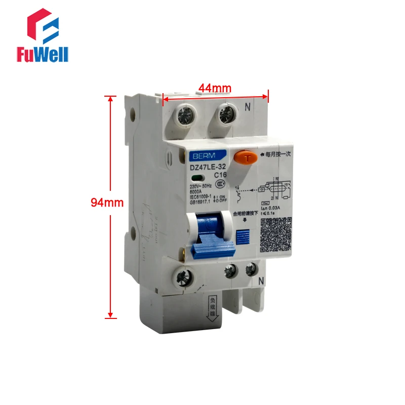 Автоматические выключатели работающие от остаточного тока с интегральной