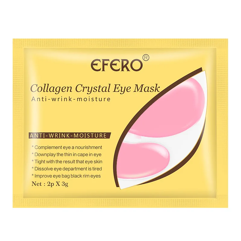 

Gold Crystal Collagen Eye Mask Eye Mask Dark Circle Removal Eye Care Removal Anti-aging Wrinkle Skin Care Tool Mask for Face